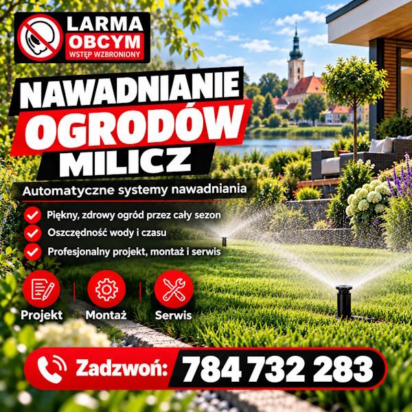 Nawadnianie ogrodów Milicz
